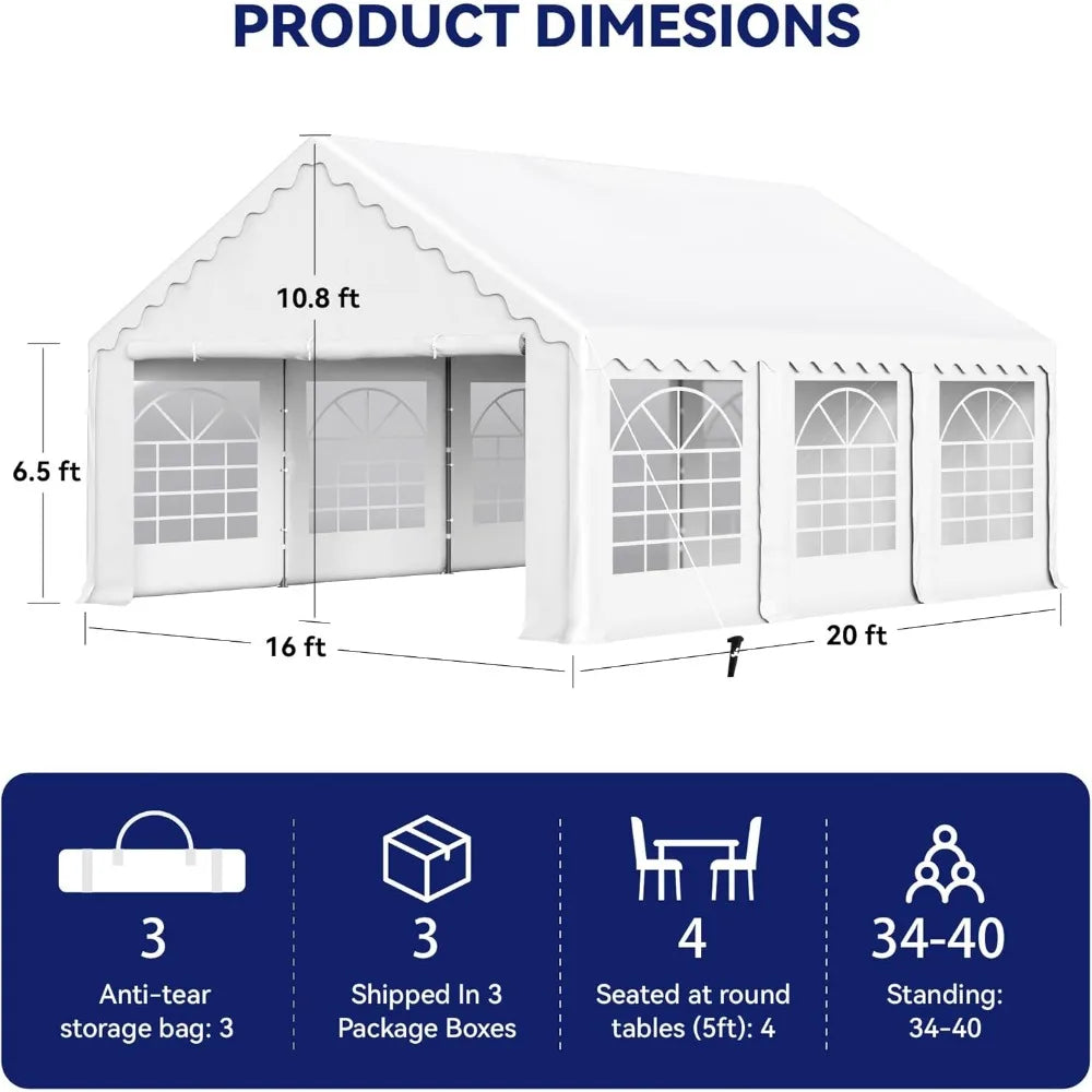 20'x16' Outdoor Heavy Duty Party Tent