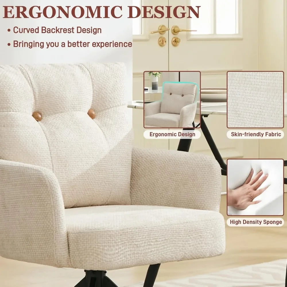 Swivel Dining Chairs Set of 2