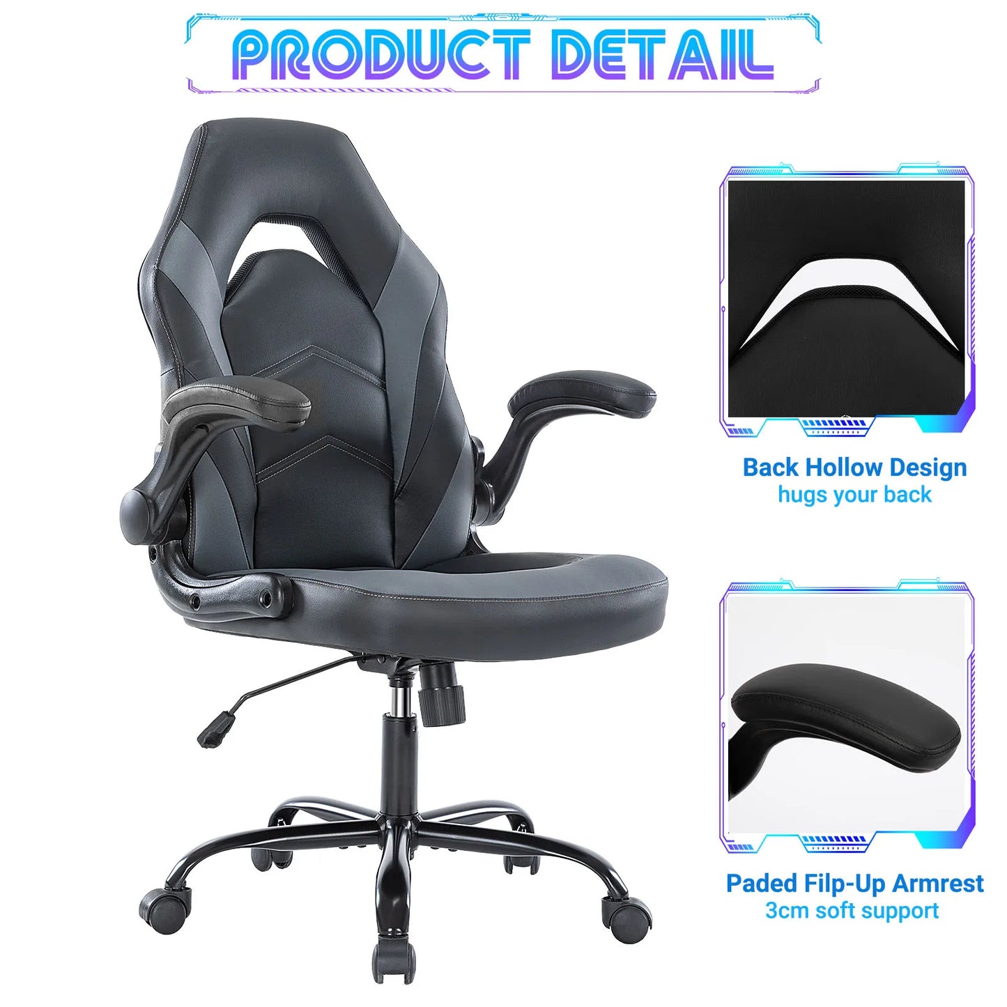 Ergonomic Office/Home Computer Gaming Desk Chair