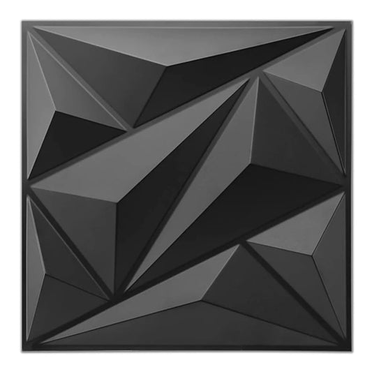50/100Pcs 3D Wall Panel Diamond