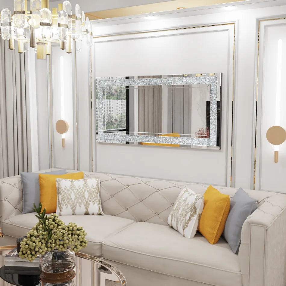 Diamond Frameless Vanity Mirrors