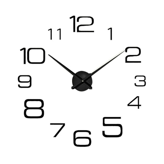 Mirror Wall Clock