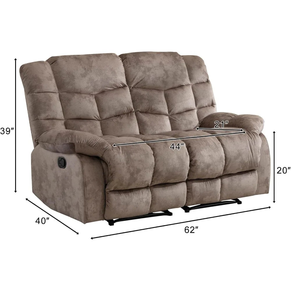 Manual Loveseat Recliner