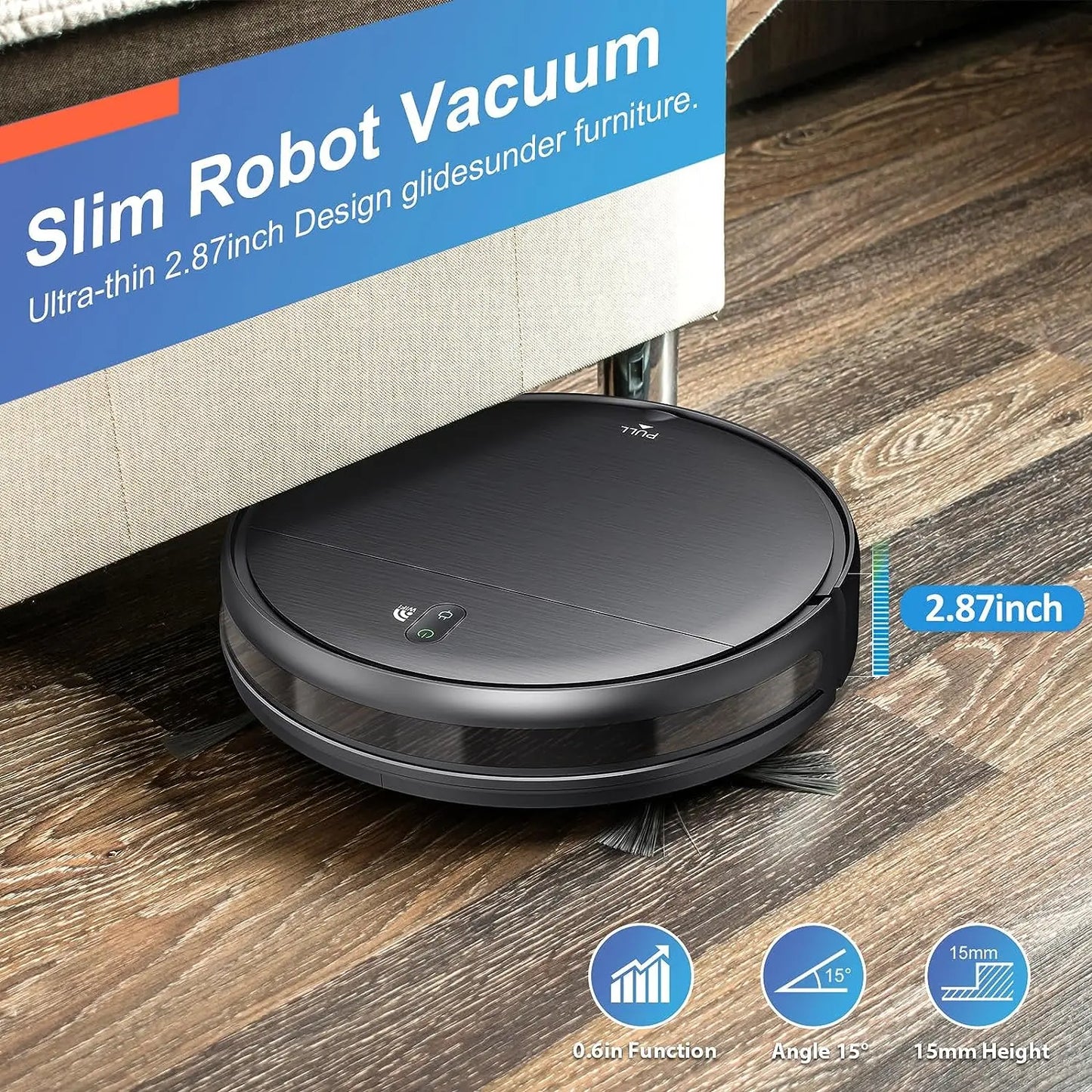 Wet Mopping Robot Vacuum Cleaner Electric Sweeper