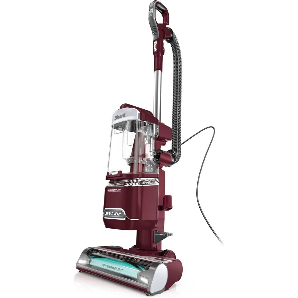 Lift-Away Corded Upright Vacuum with Detect Technology, Self-Cleaning Brushroll Anti-Allergen Complete Seal, Burgundy