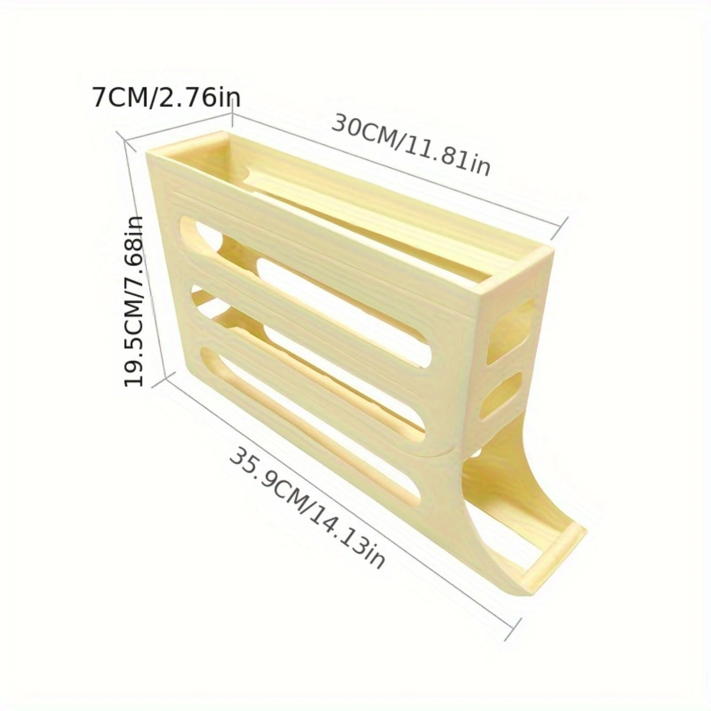 4 Tiers Egg Holder For Fridge