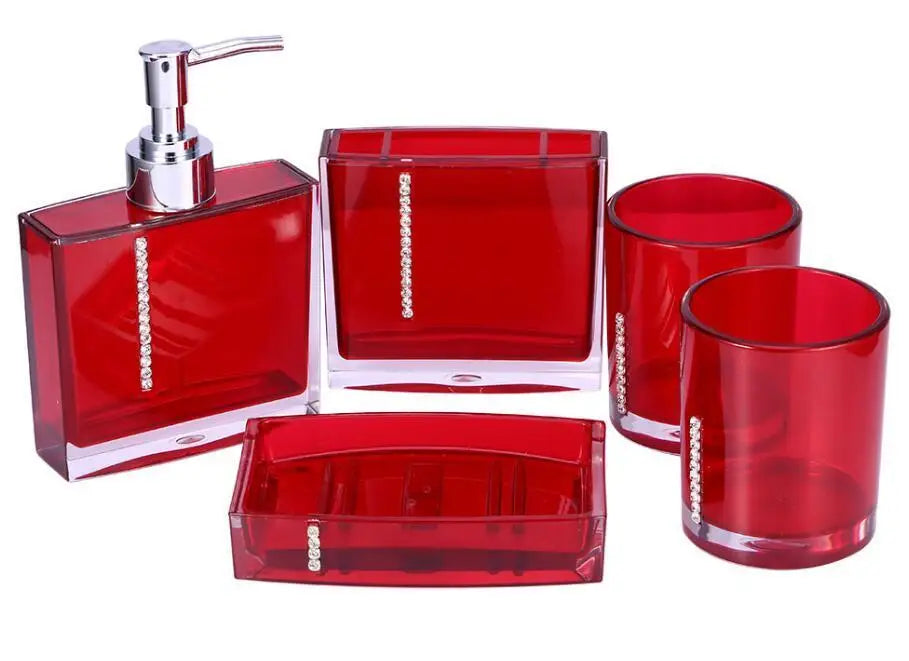 5-Piece Bathroom Accessory Set