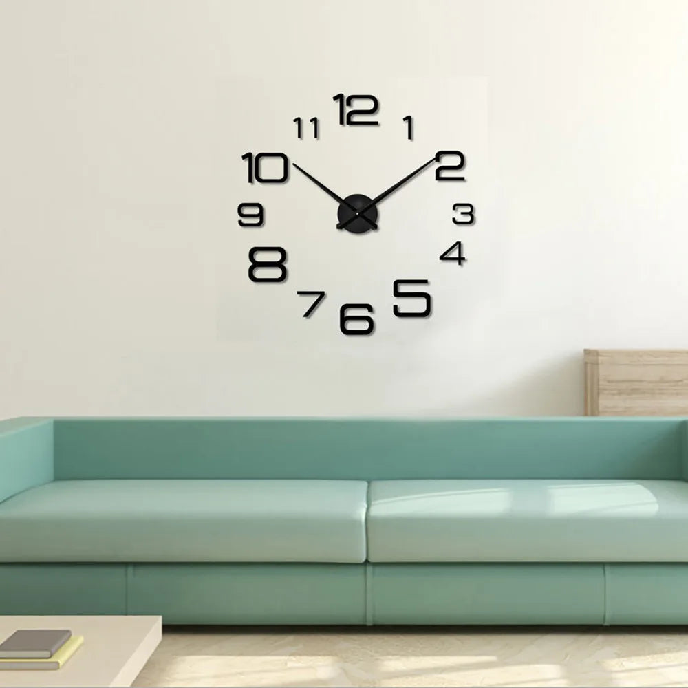 Mirror Wall Clock