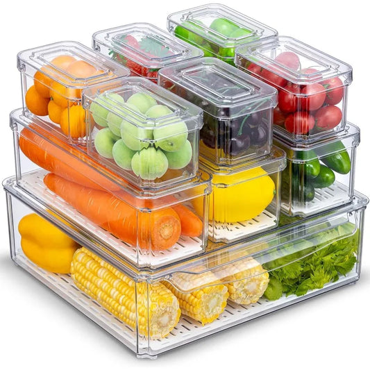 10 Pack Fridge Organizer