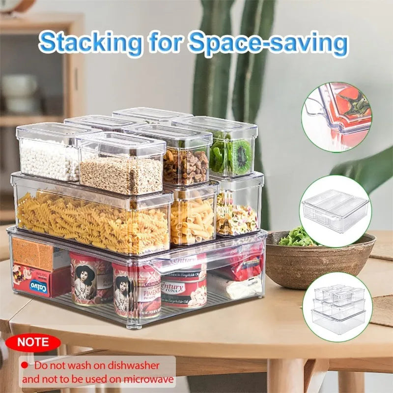 10 Pack Fridge Organizer