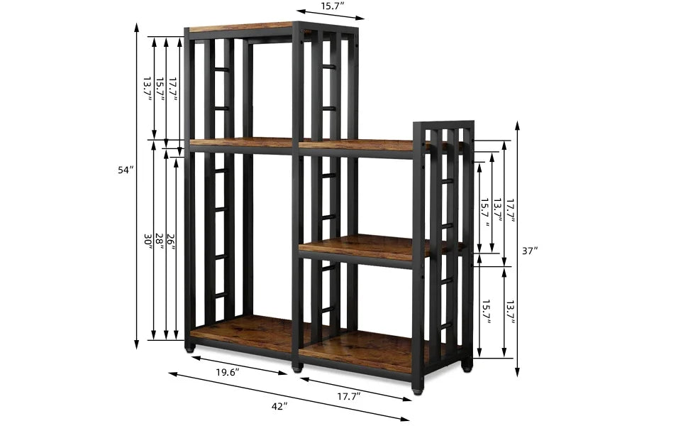 Kitchen Storage Shelf Bakers Rack, 6-Tier