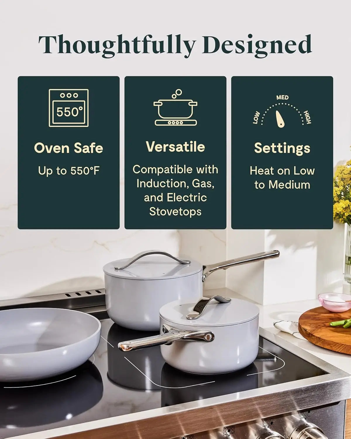 12 Piece Nonstick Ceramic Cookware Set