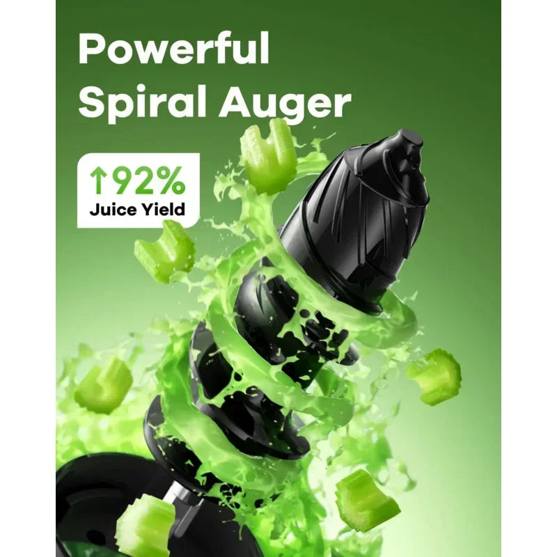 Cold Press Juicer Machine: 92% Juice Yield High