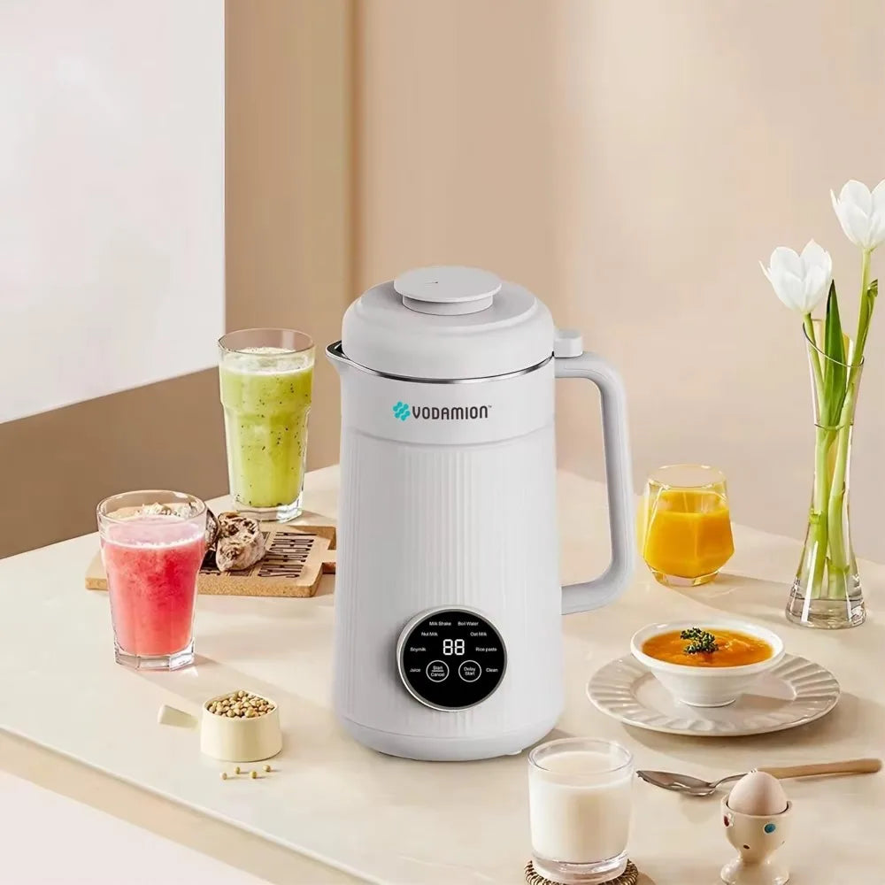 Nut Milk Maker machine 47oz (1.4L) Automatic soy milk maker for Homemade Oat milk, Almond Cow, Nutmilk, Milkshake, Baby Food