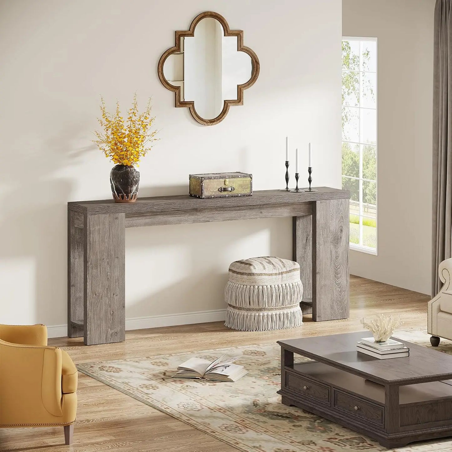 70.9-Inch Extra Long Console Table