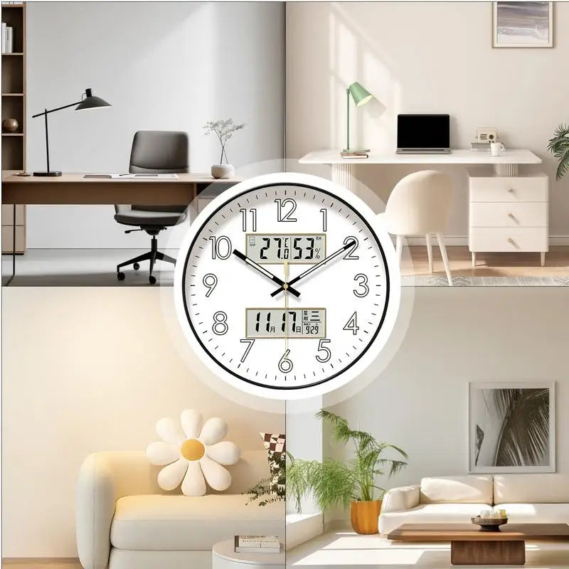 Modern Design Round Clock