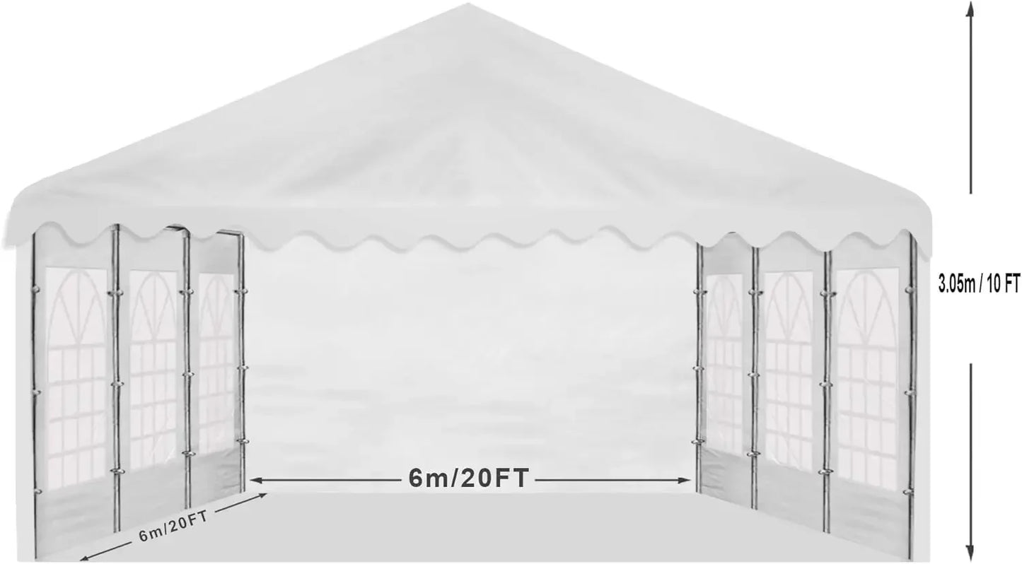 Party Tent 20x20 ft Heavy Duty Canopy