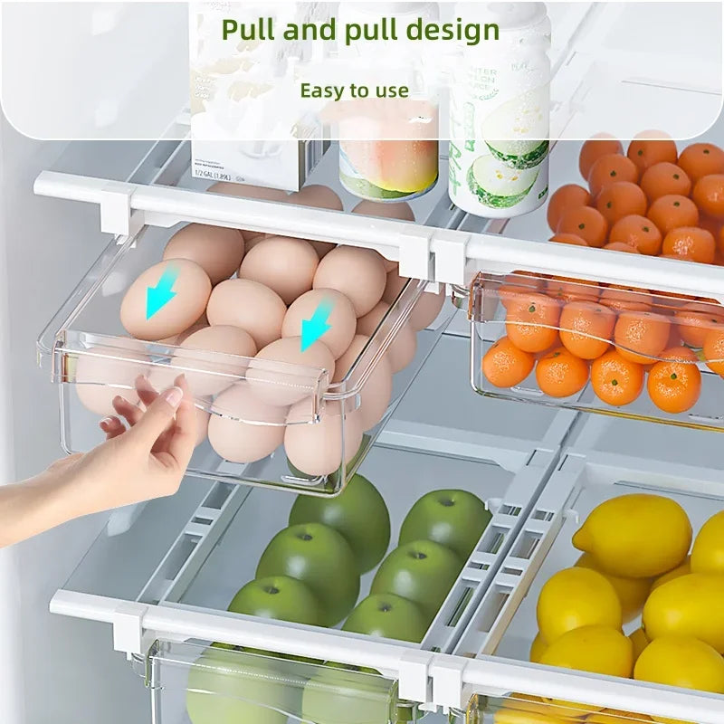 Kitchen Storage Box Fruit Vegetable Preservation Organizer