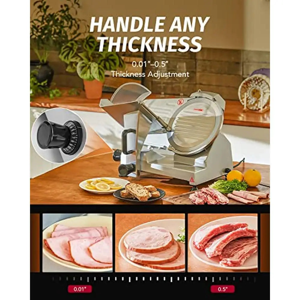 Commercial Electric Slicer - Deli Meats Cheese Fruits Veggies