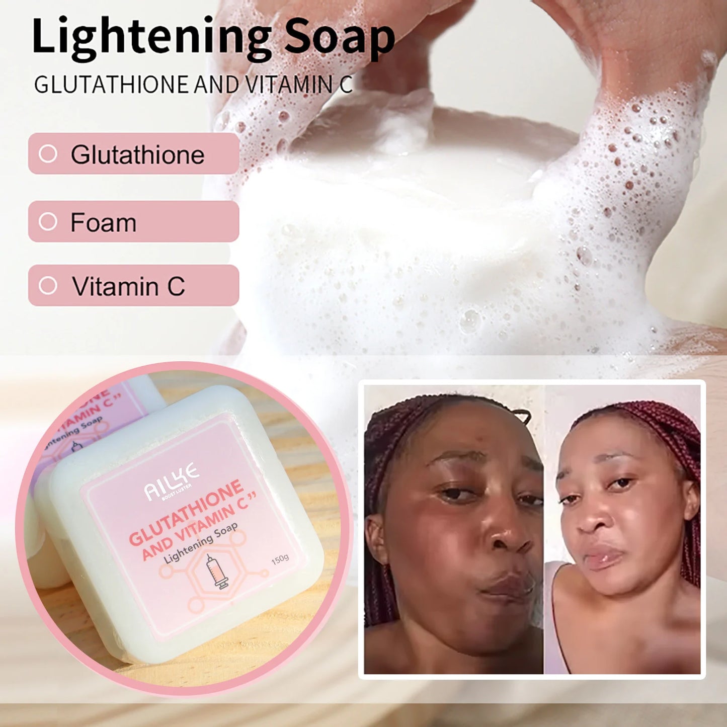 AILKE Whitening Remove Dark Spots Melanin Skin Care Set