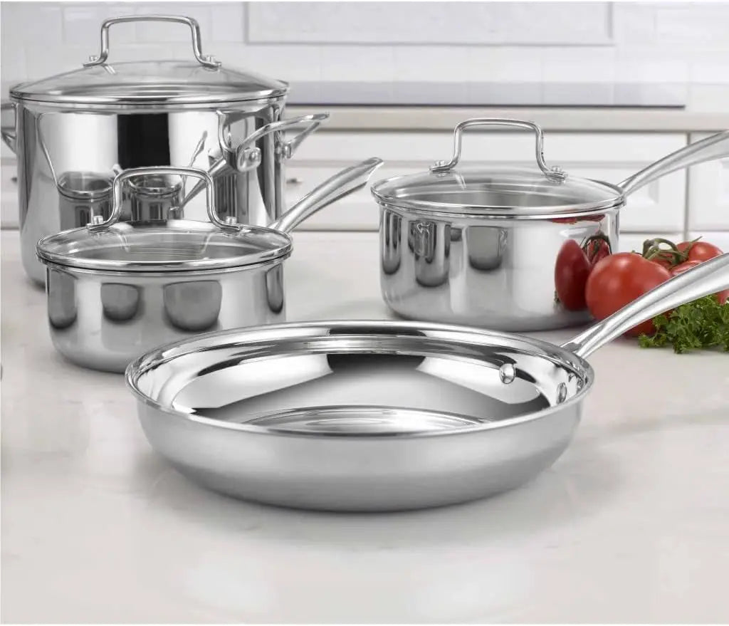 10 pcs Classic Pots & Pans Set