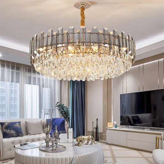 Crystal Chandelier Raindrop Pendant Light