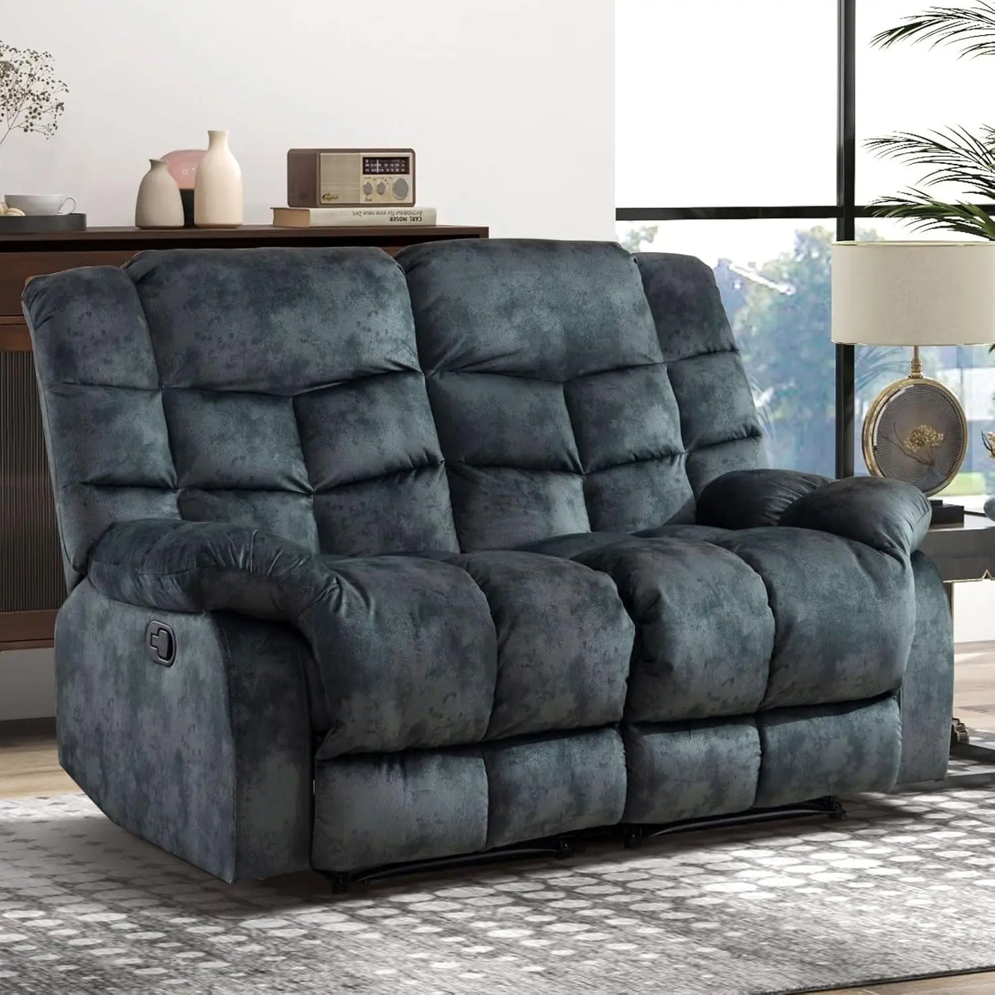 Manual Loveseat Recliner