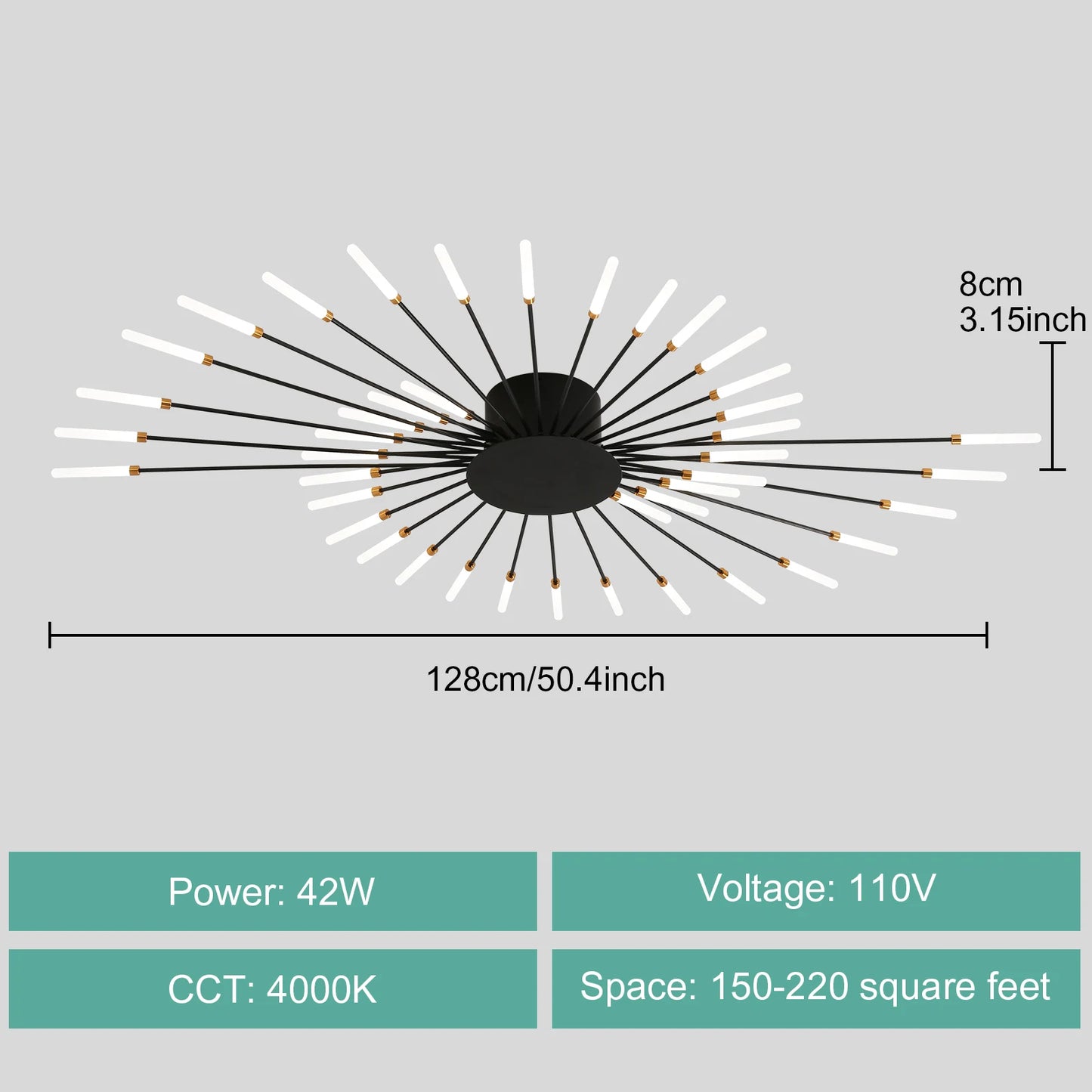 LED Ceiling Light for Living Room Lamp Bedroom