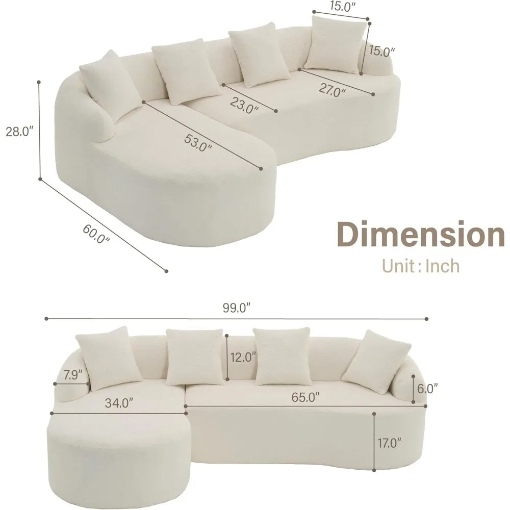 Oversized Sectional Sofa