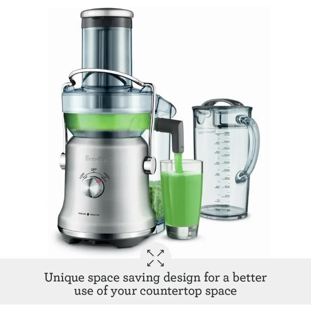 Juice Fountain Juicer Brushed Stainless Steel 70 Fl Oz
