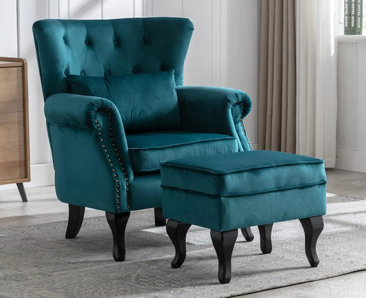 Velvet Club Chair