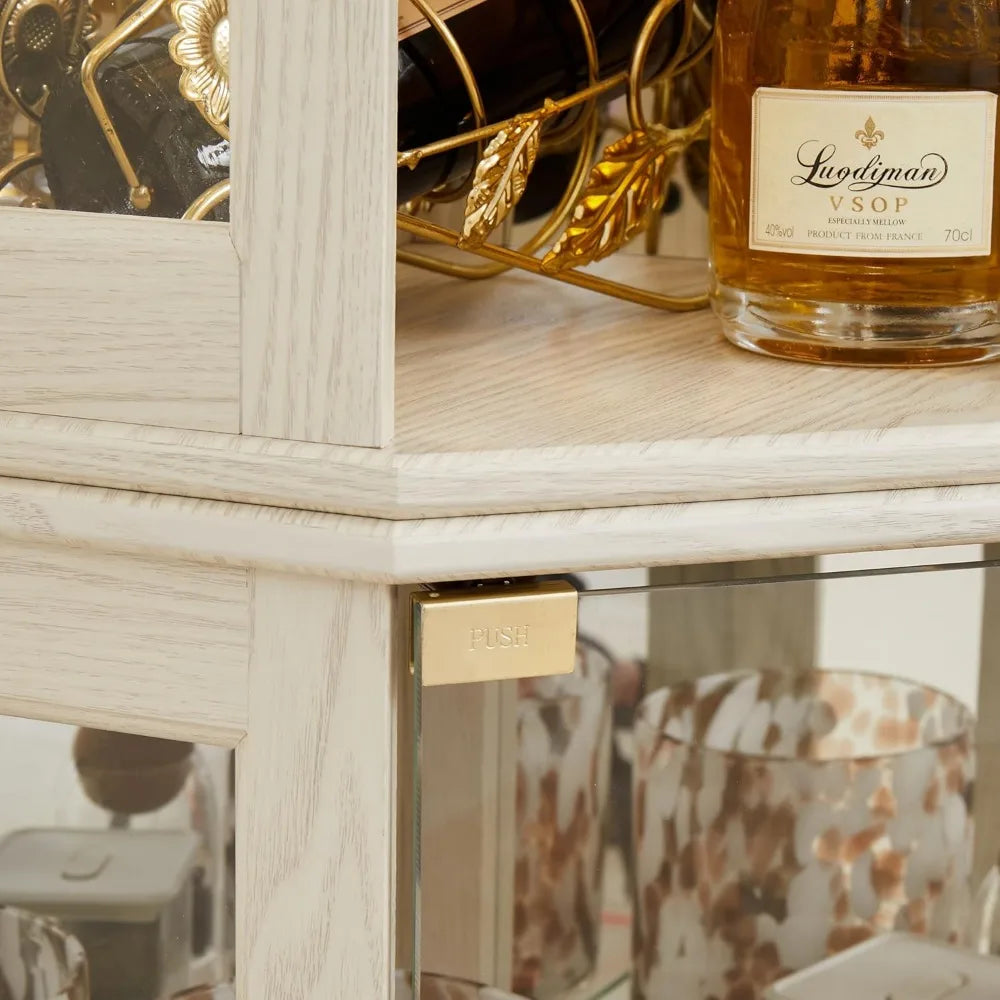 Corner Display Case for Living Room