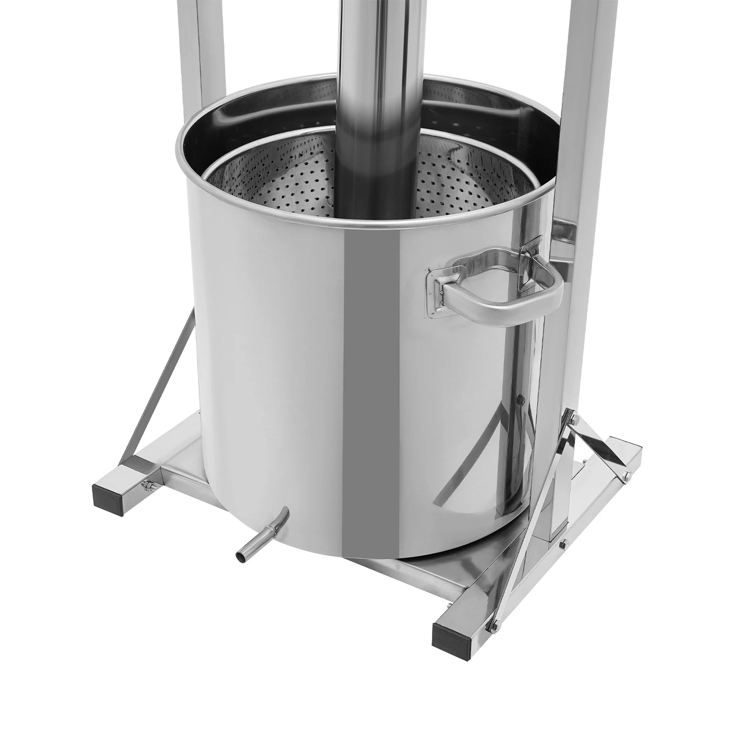 22L/36L Hydraulic Wine Press Machine for Fruit and Vegetable Juice Pressing Manual Press Machine