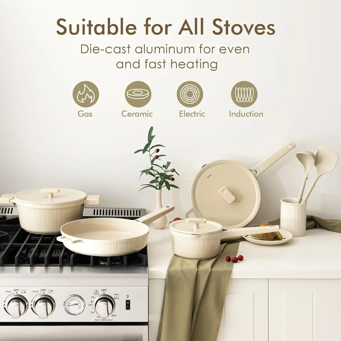 Ceramic Cookware Set Pro Series