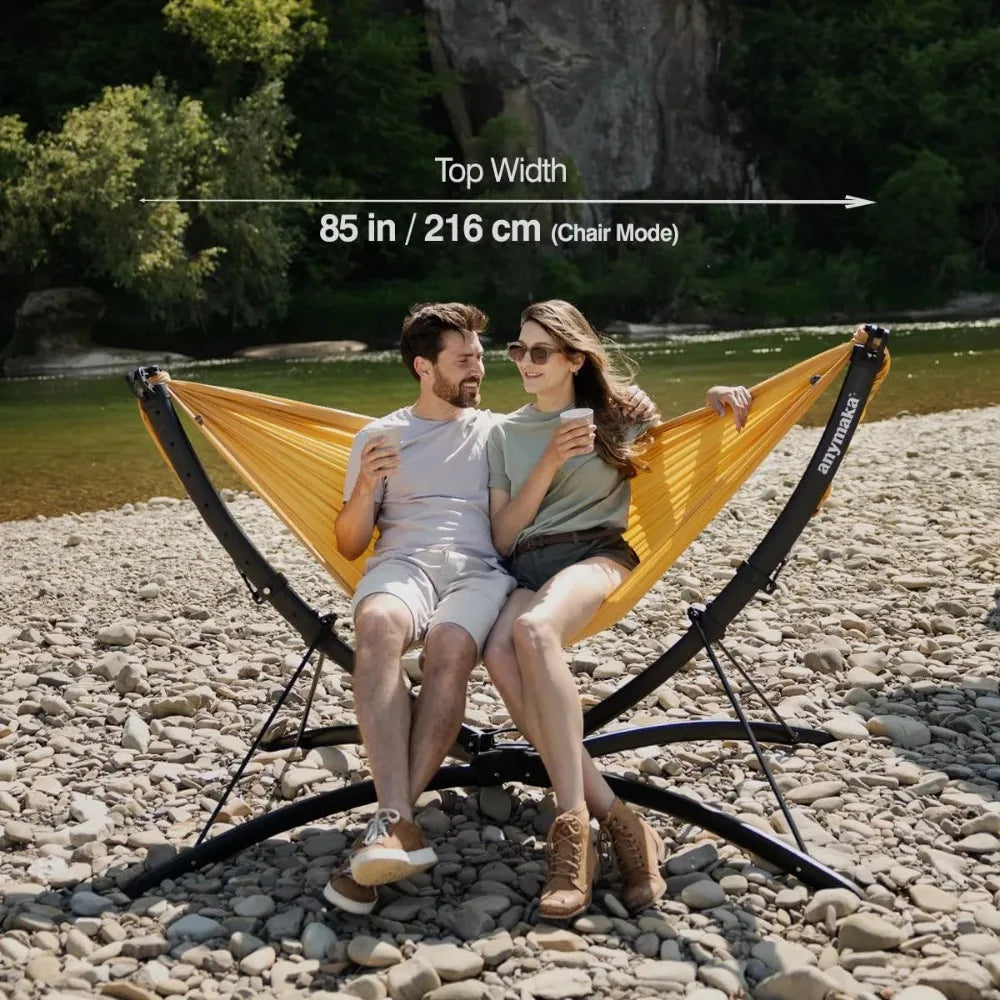Ultralight Double - 550 LBS Capacity-Portable Hammock Stand