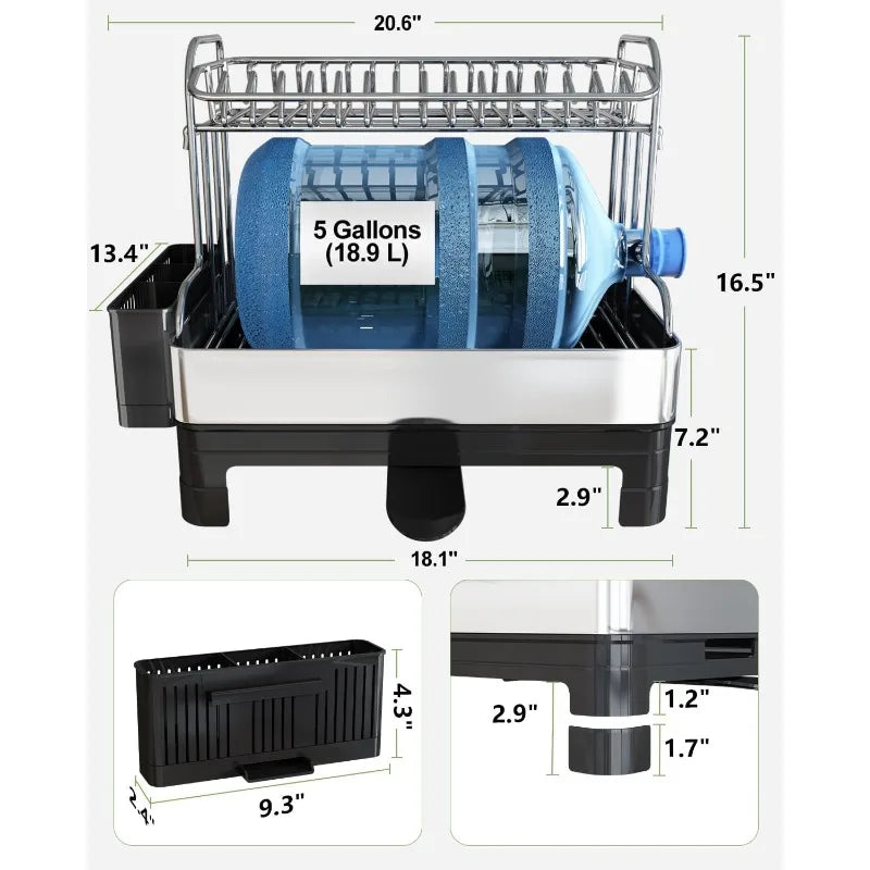 Stainless Steel Dish Drying Rack