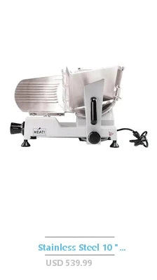 Commercial Electric Slicer - Deli Meats Cheese Fruits Veggies