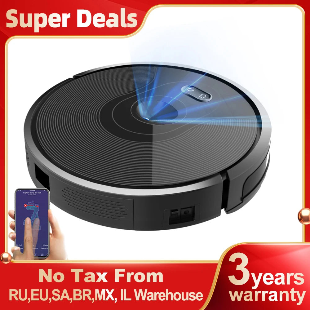 Robot Vacuum Cleaner - Smart Eye System