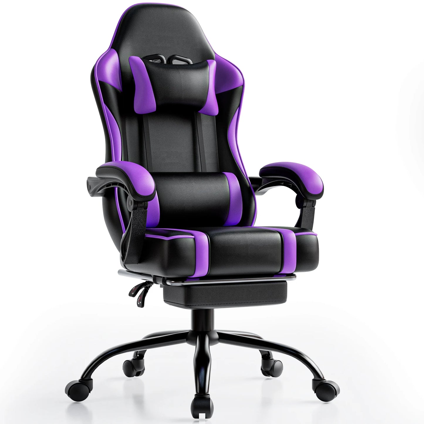 Gaming Chair with Footrest