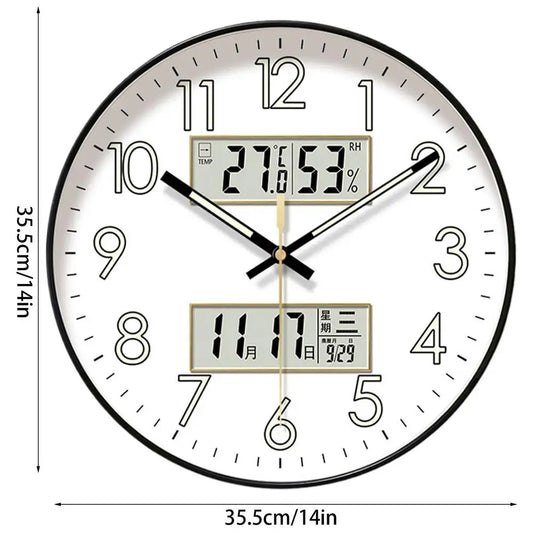Modern Design Round Clock