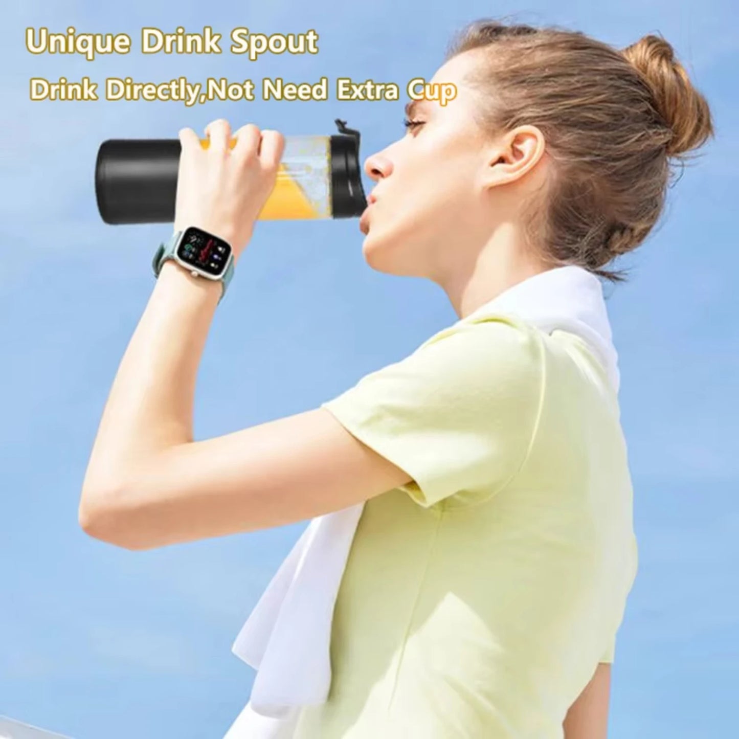 Mini Portable Blender Smoothies Blender  Fruit Juicer Machine