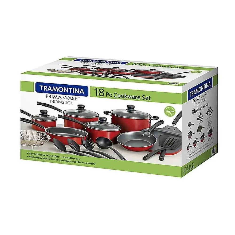 18-Piece Nonstick Cookware Set