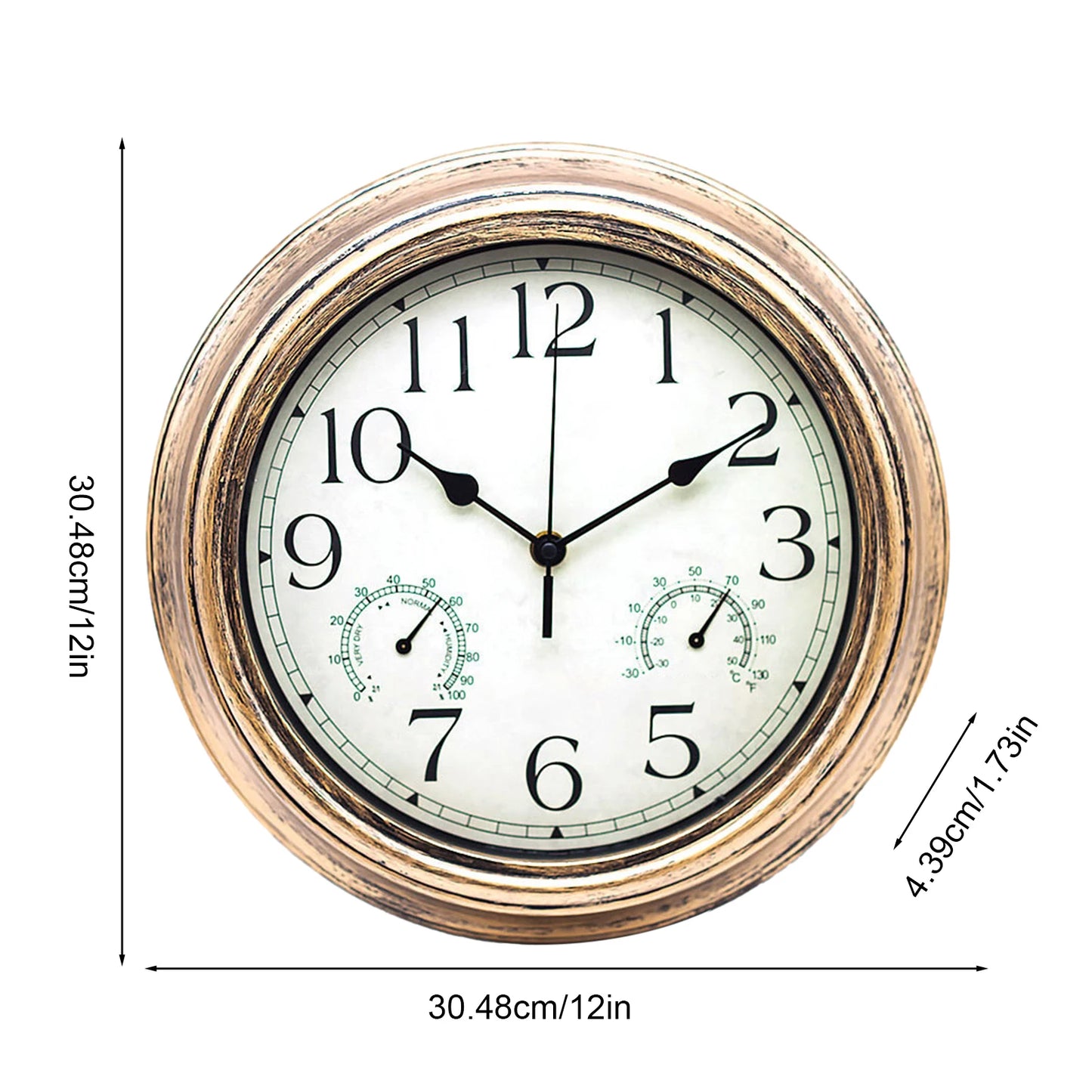 12 Inch Wall Clock