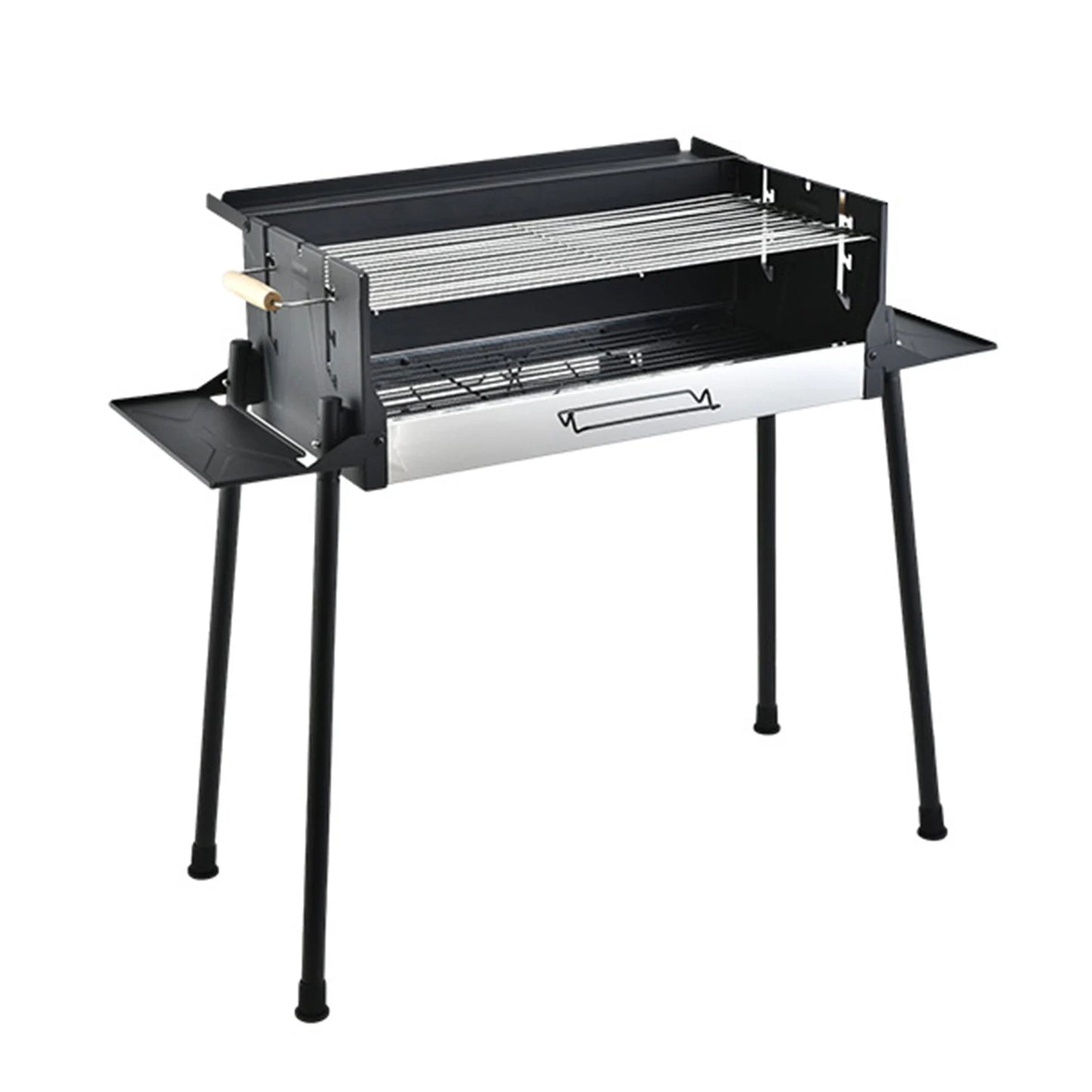 Foldable Storage Shelf Barbecue Oven Household BBQ Grill Outdoor Smokeless Charcoal Courtyard BBQ Portable Barbecue Stove Supply