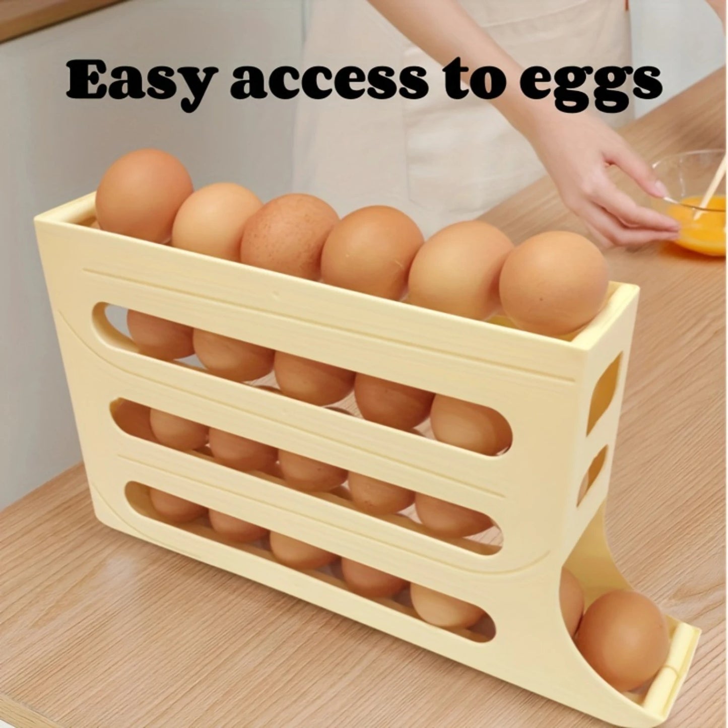 4 Tiers Egg Holder For Fridge