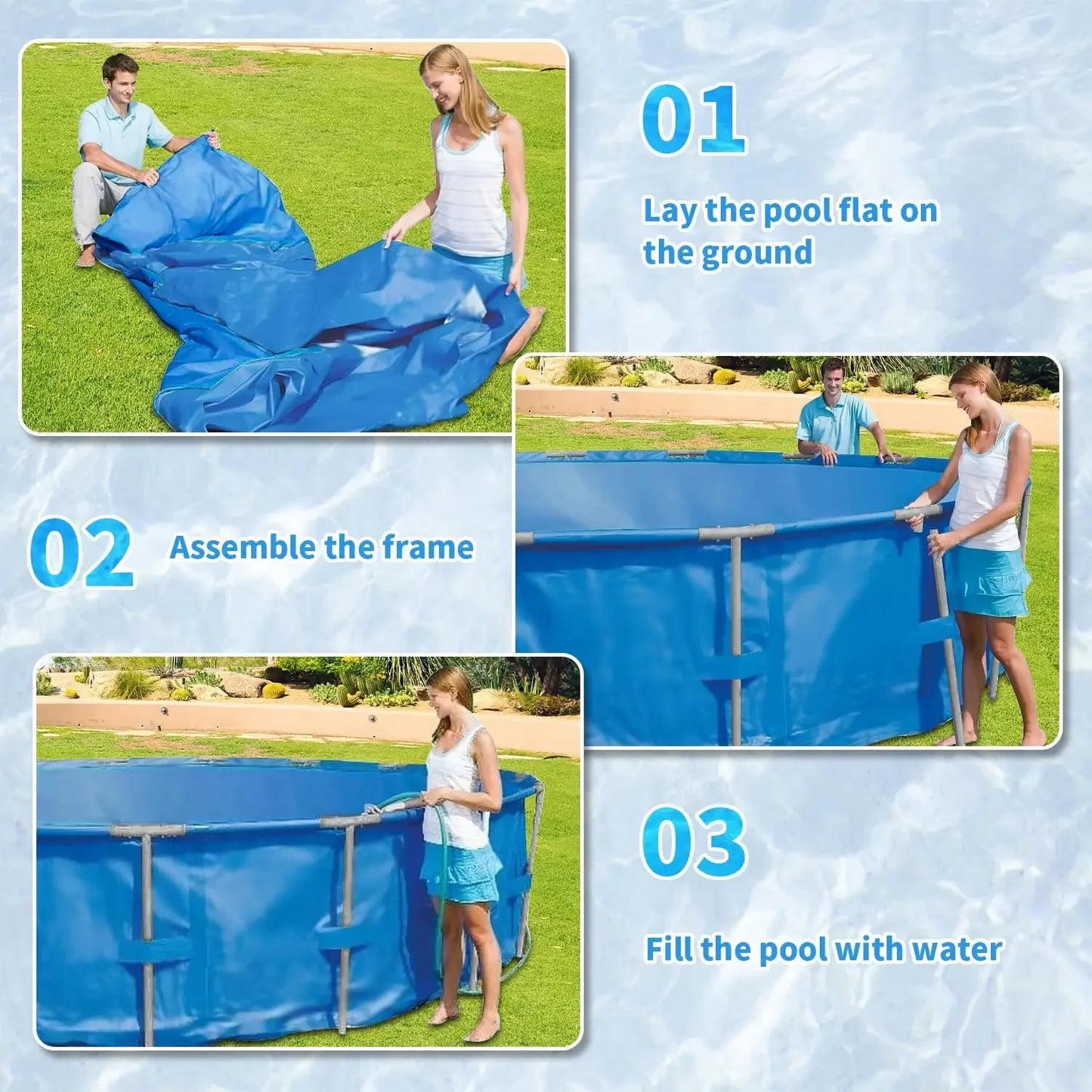 Metal Frame Swimming Pool