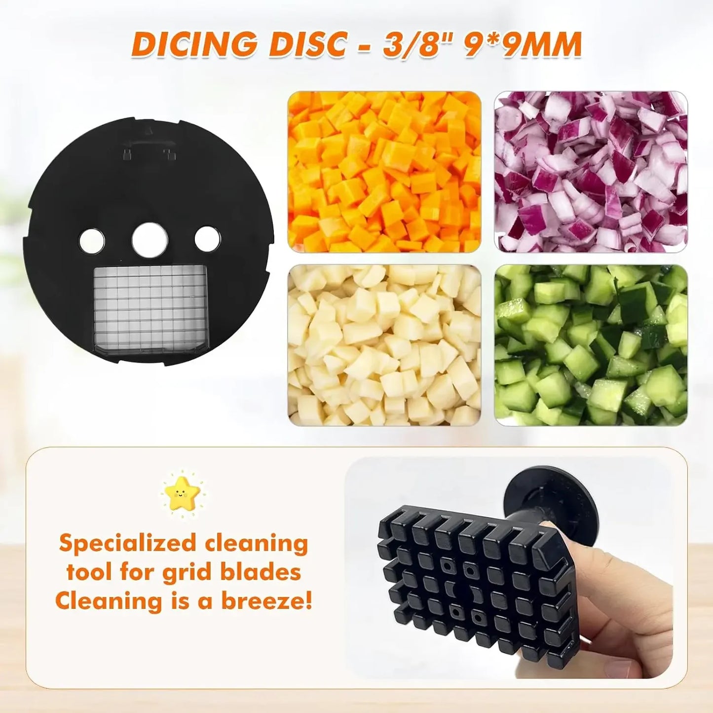 Electric Vegetable/Fruits Dicer Slicer