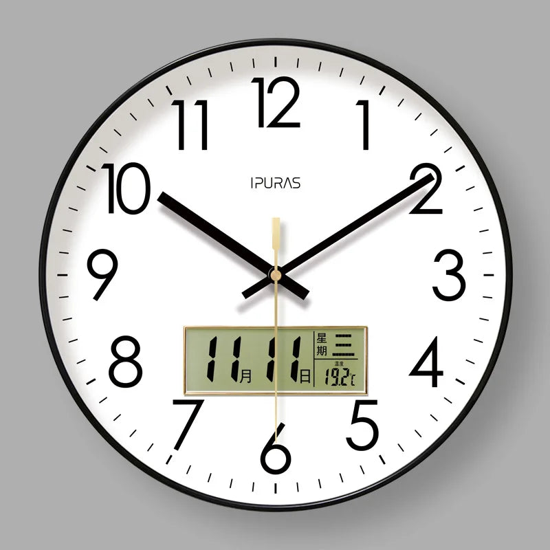 Modern Atomic Wall Clock