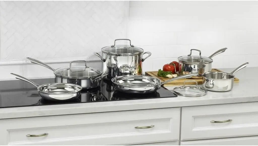 10 pcs Classic Pots & Pans Set