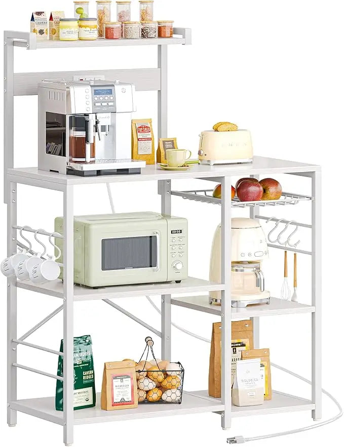 Bakers Rack with Power Outlet